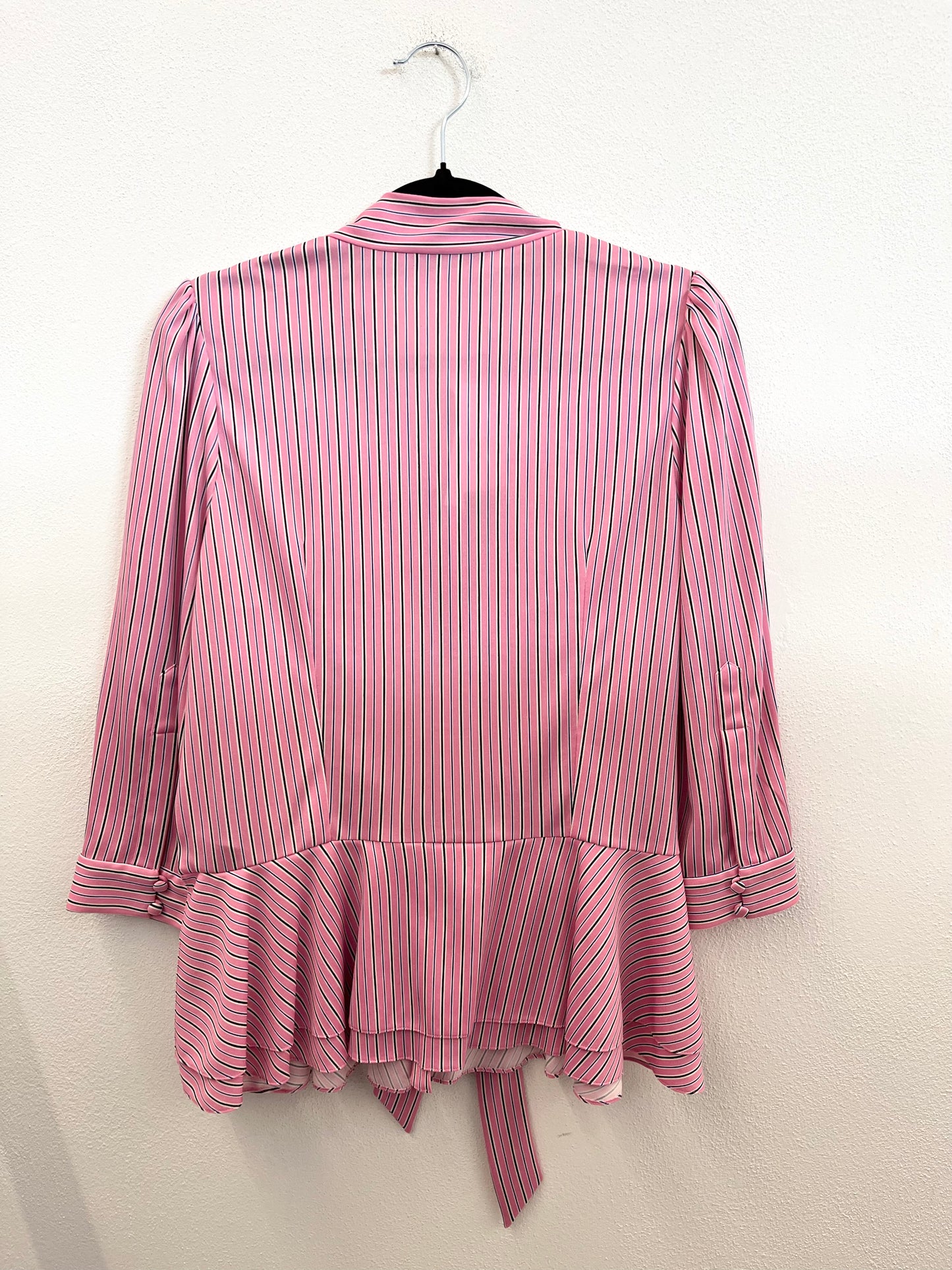 Top di Balenciaga a righe pastello