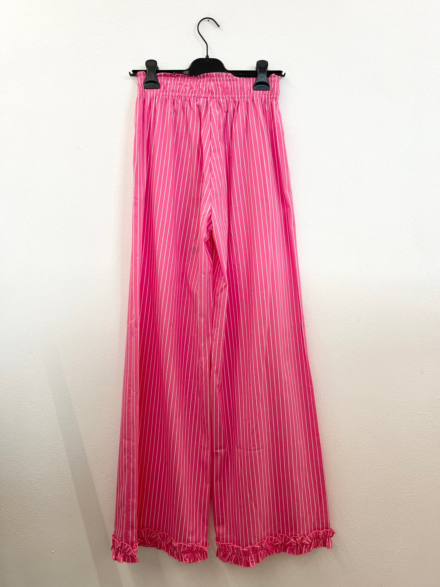 Pantaloni di Gina Gorgeus a Righe con Volant