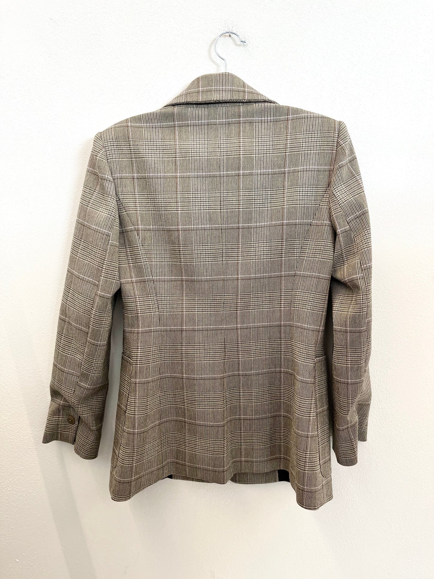 Blazer di Patrizia Pepe Strutturato in Fantasia Principe di Galles