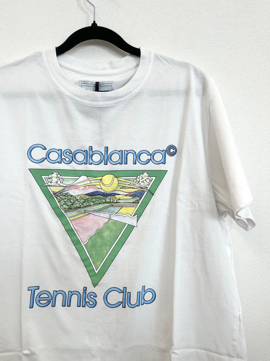 T-shirt di Casablanca stampata Tennis Club