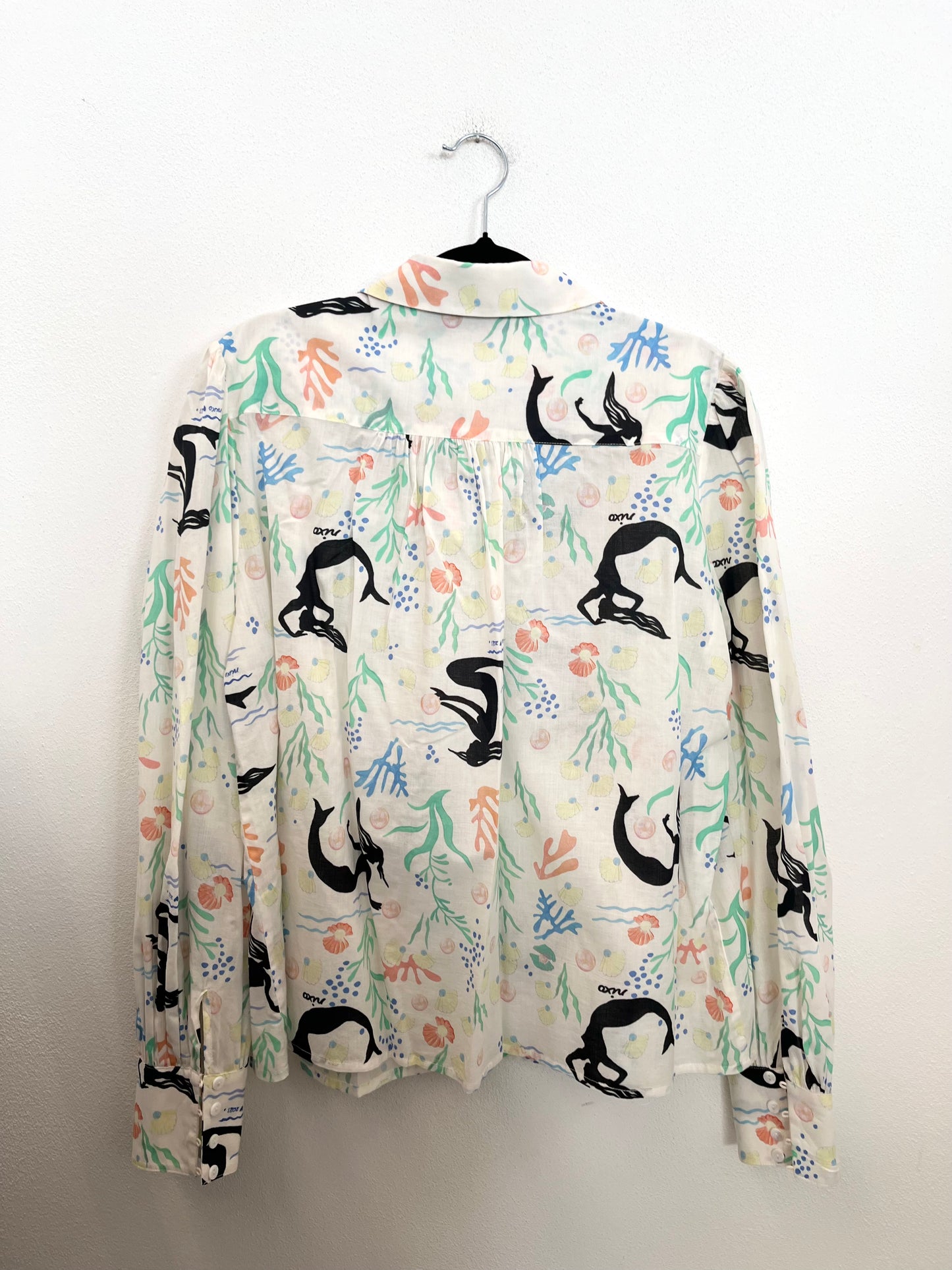 Camicia di Rixo Mermaid Print