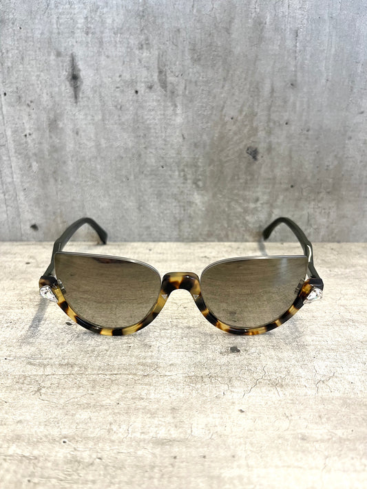 Occhiali da sole Fendi cat-eye tartarugati