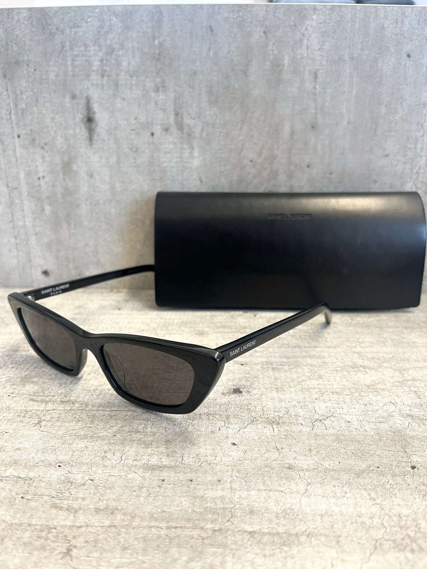Occhiali da sole Saint Laurent Lunettes rettangolari slip