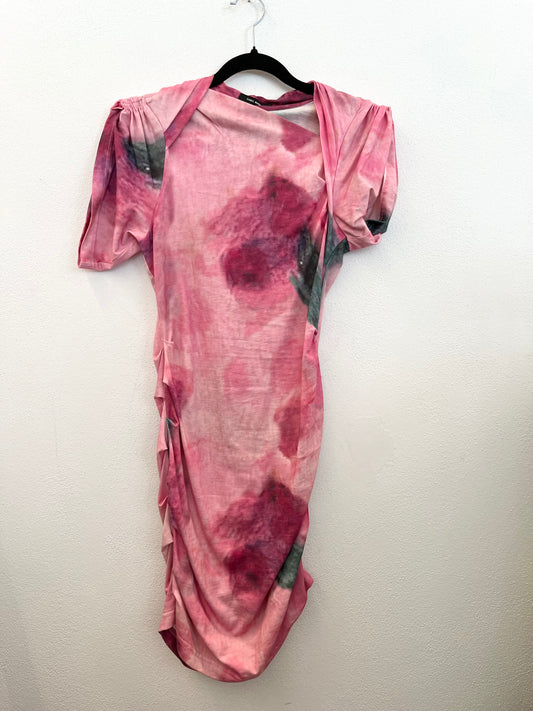 Abito Isabel Marant drappeggiato con motivo astratto