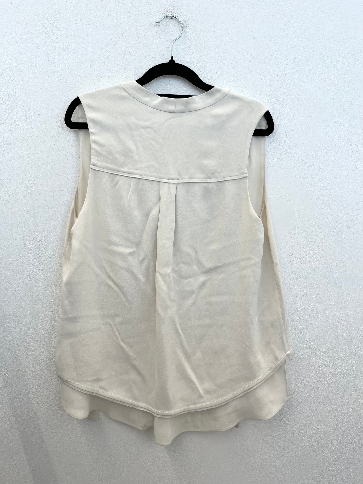 Blusa Proenza Schouler smanicata con scollo a cravatta