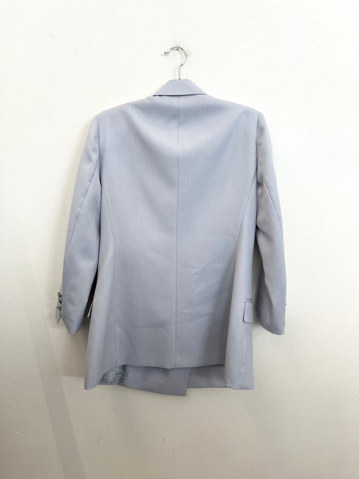 Blazer Elisabetta Franchi doppiopetto sartoriale con bottoni araldici