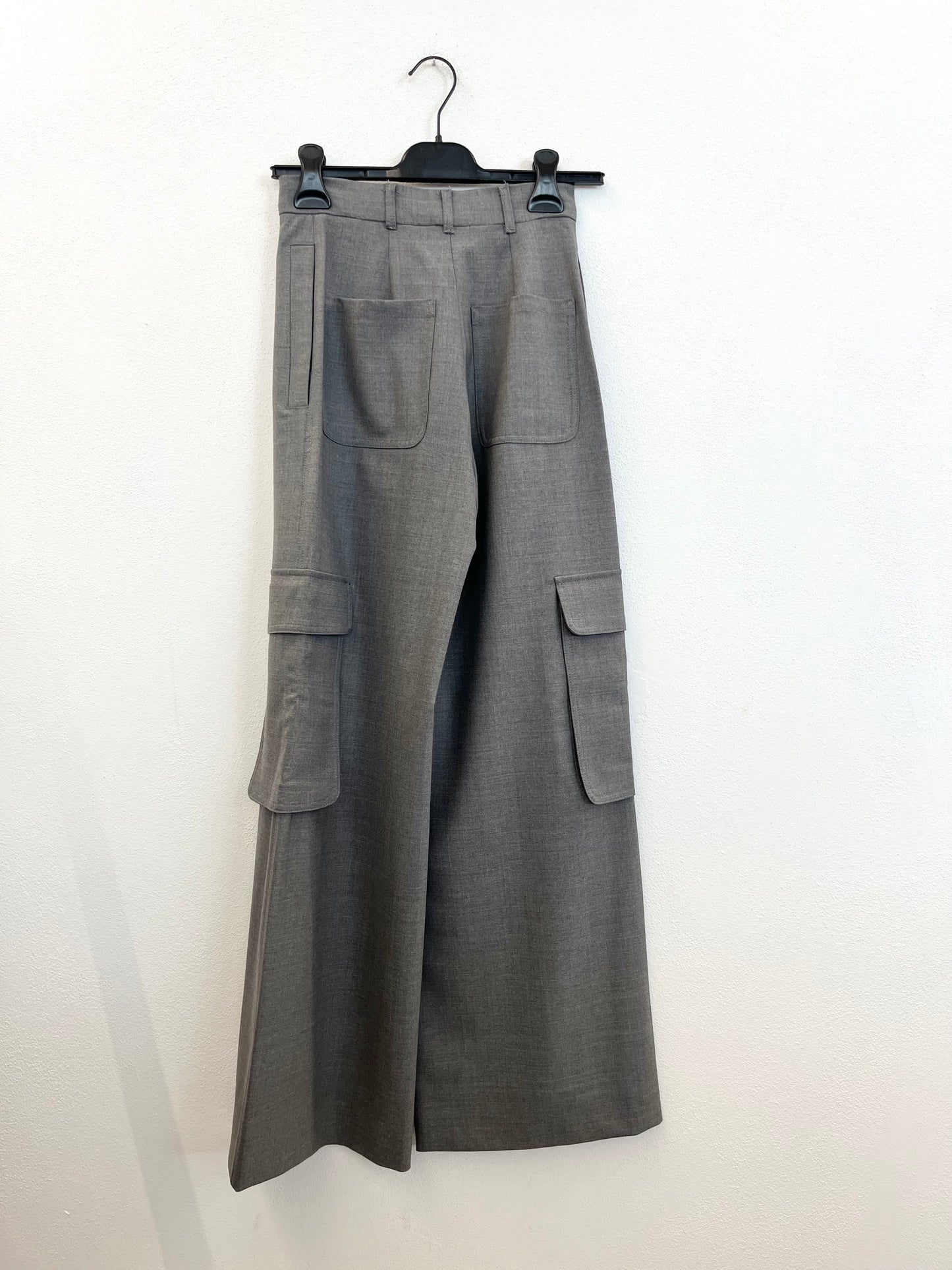 Pantaloni Cargo Max Mara Eleganti a Gamba Larga