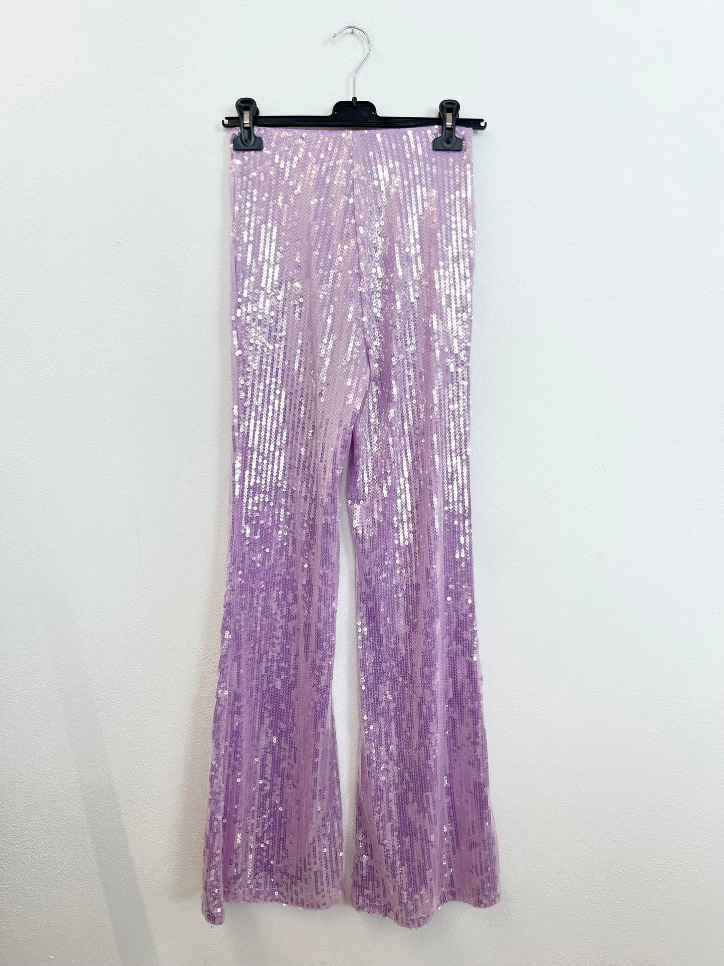 Pantaloni Patrizia Pepe Flare Glamour in Paillettes