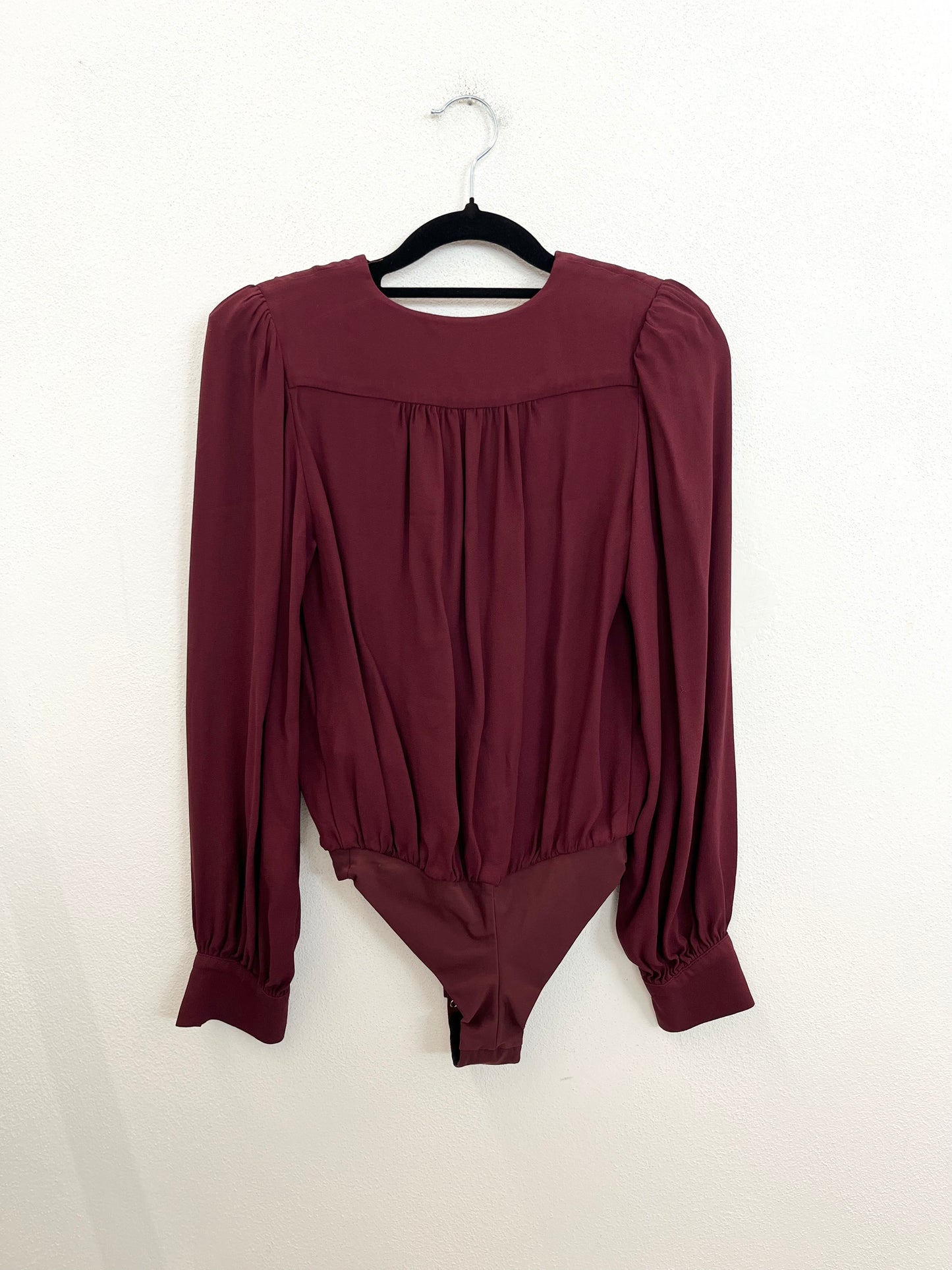 Body Elisabetta Franchi con scollo a contrasto e mostrine