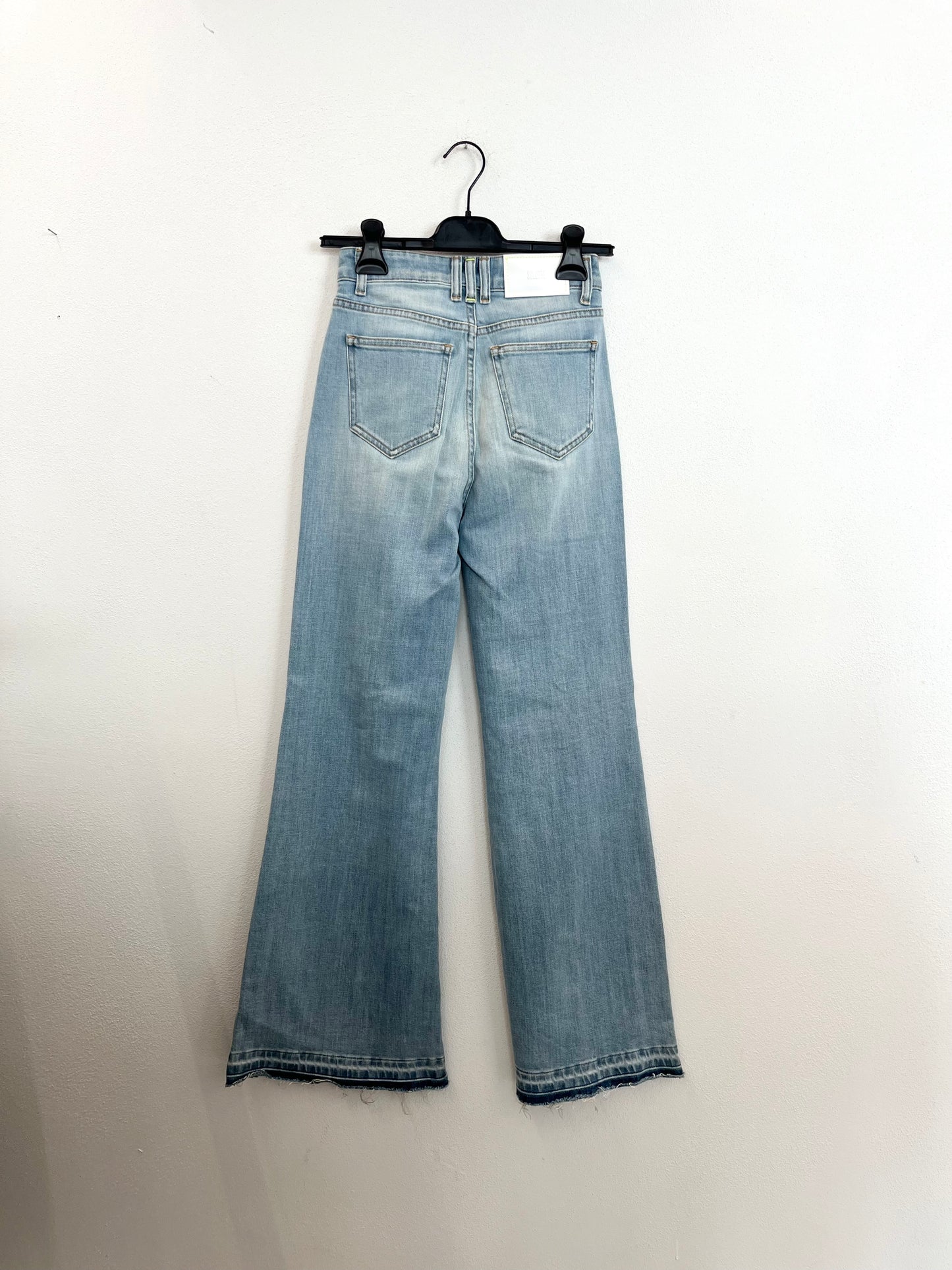 Jeans a Zampa Solotre Lavaggio Chiaro