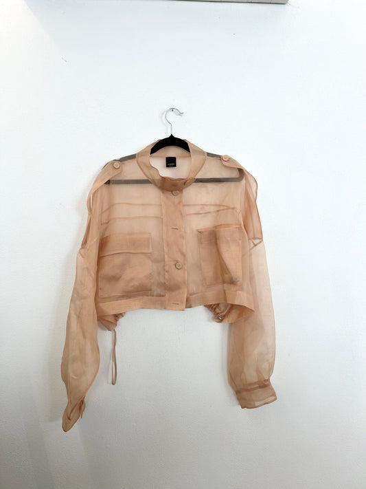 Giacca Corta Pinko in Organza