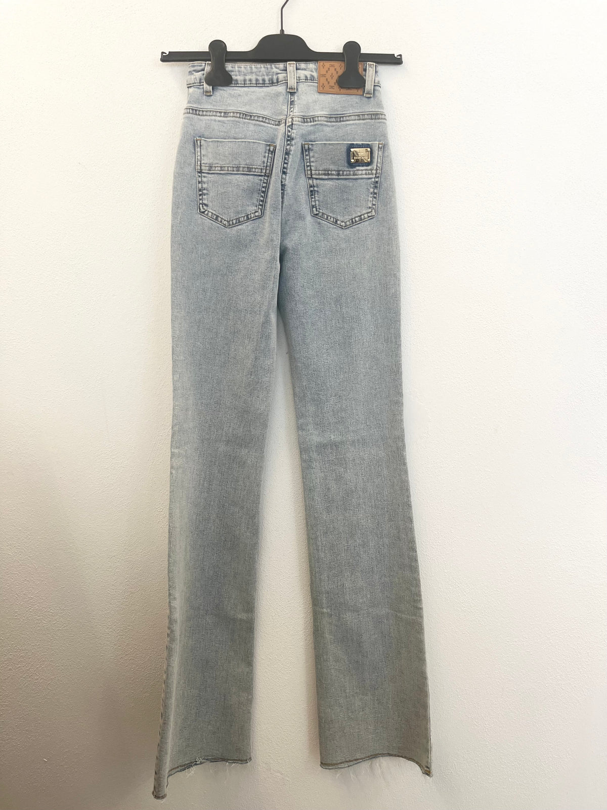 Jeans Flare a Vita Alta Elisabetta Franchi