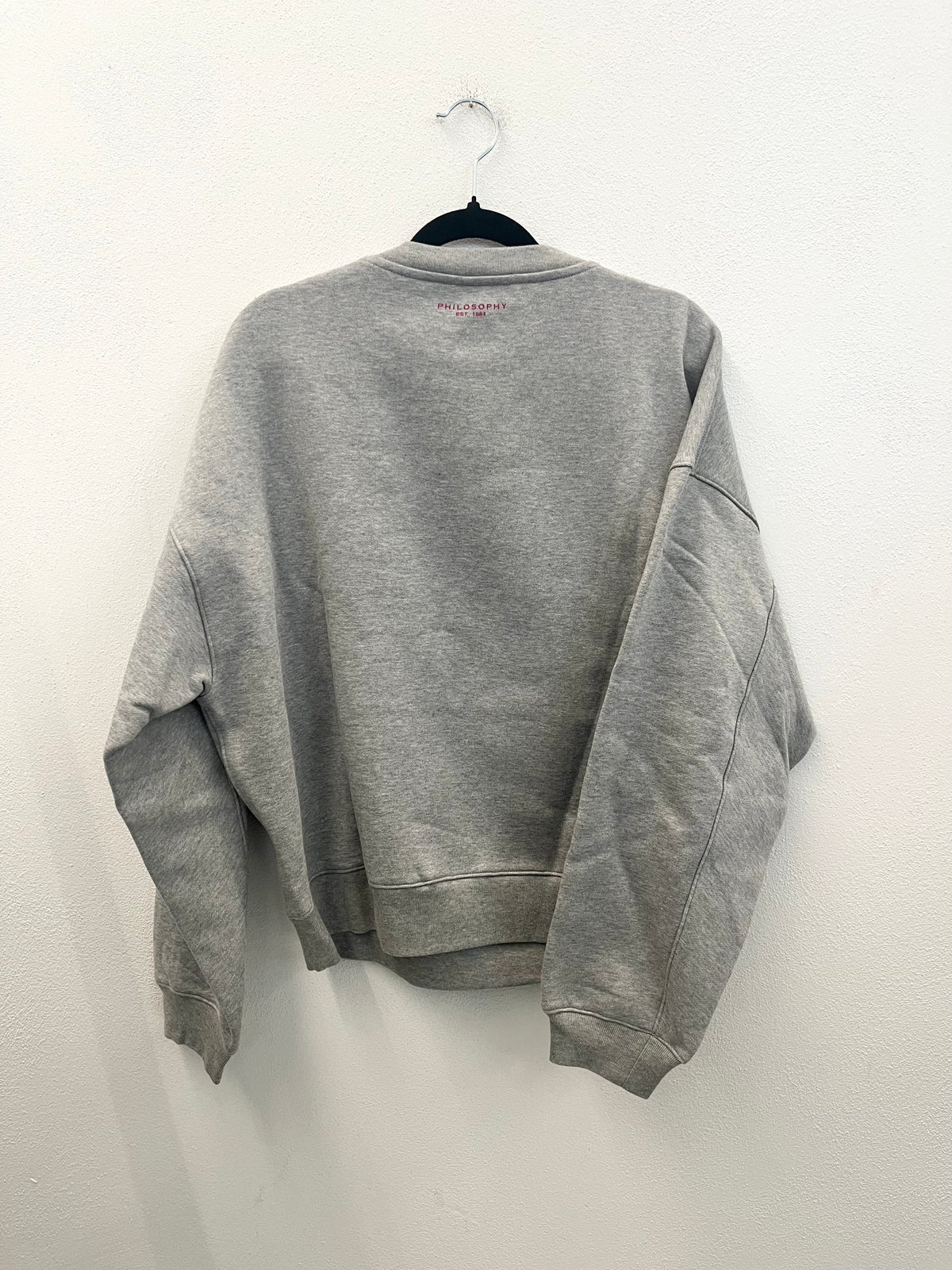 Philosophy di Lorenzo Serafini Grey Sweatshirt
