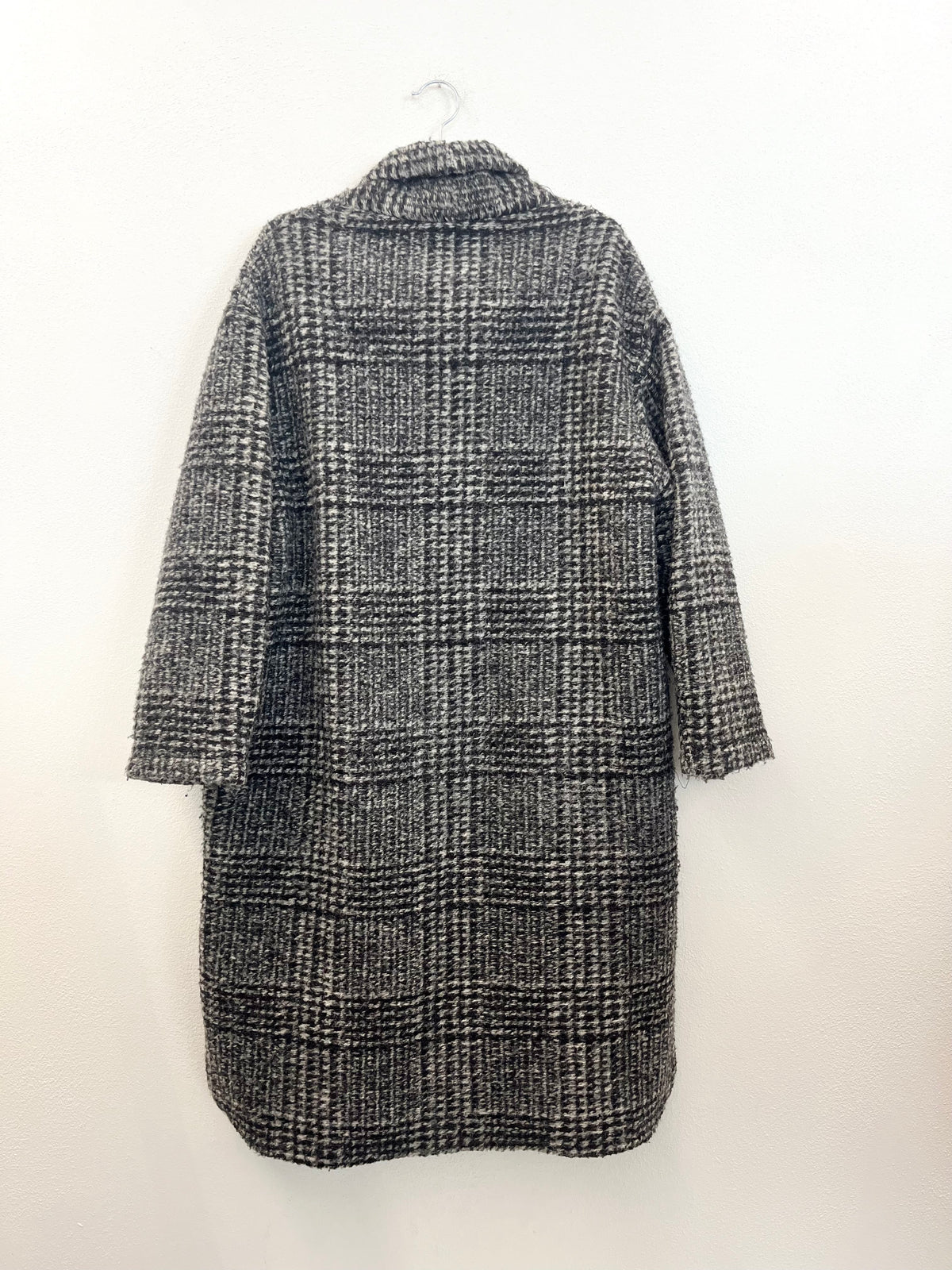 Cappotto Isabel Marant Étoile Quadretti Grigio