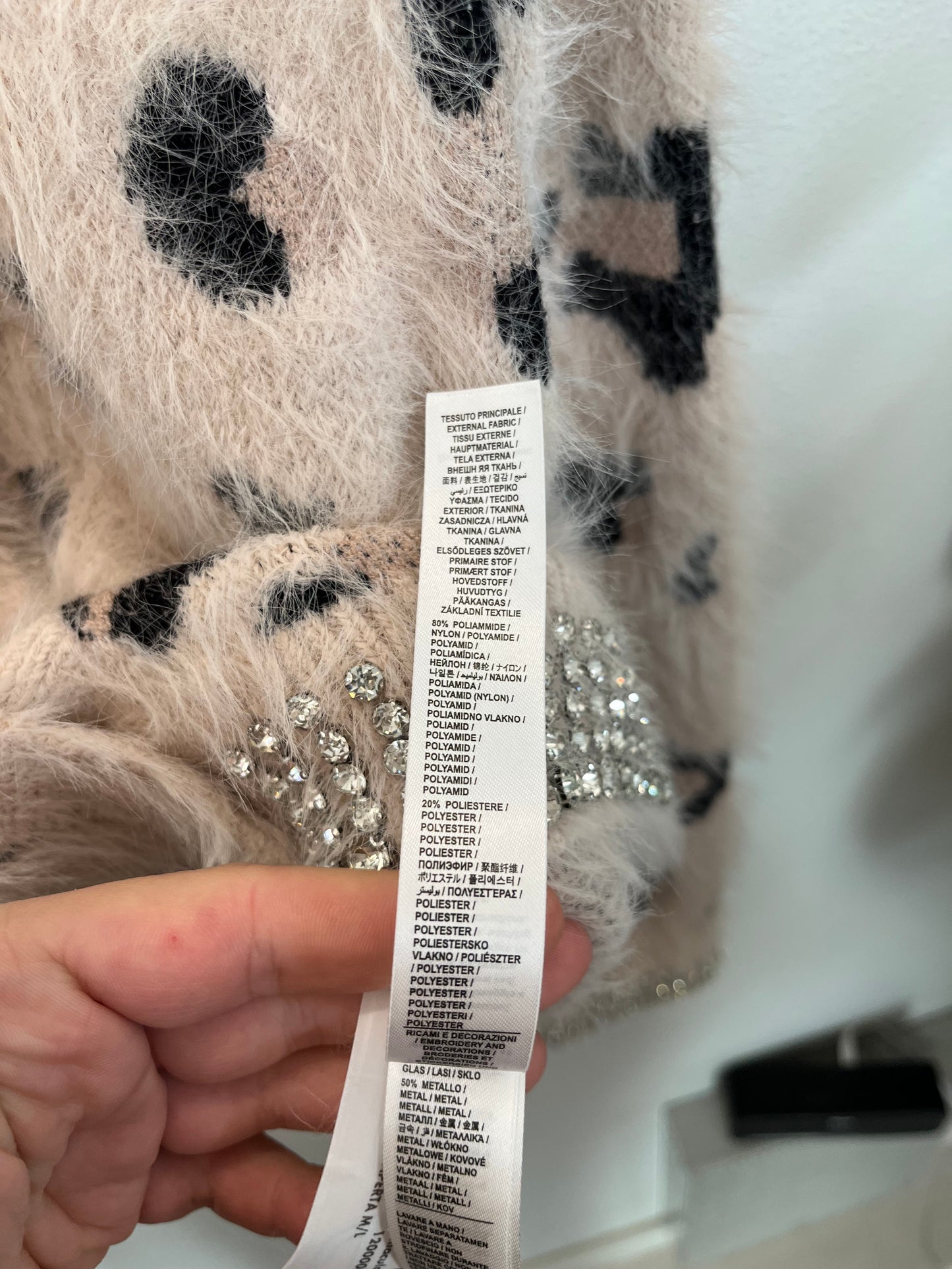 BluGirl spotted cardigan