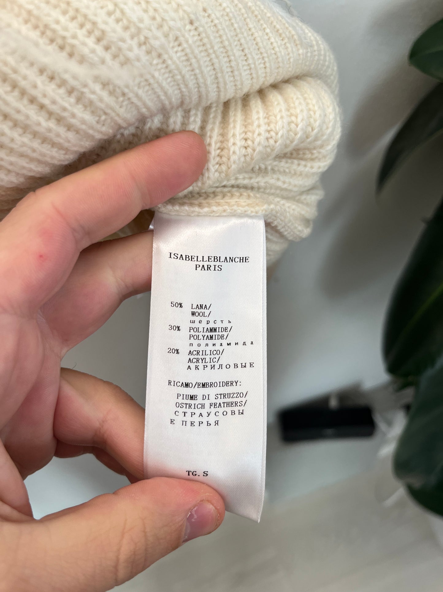 Isabelle Blanche's Sweater