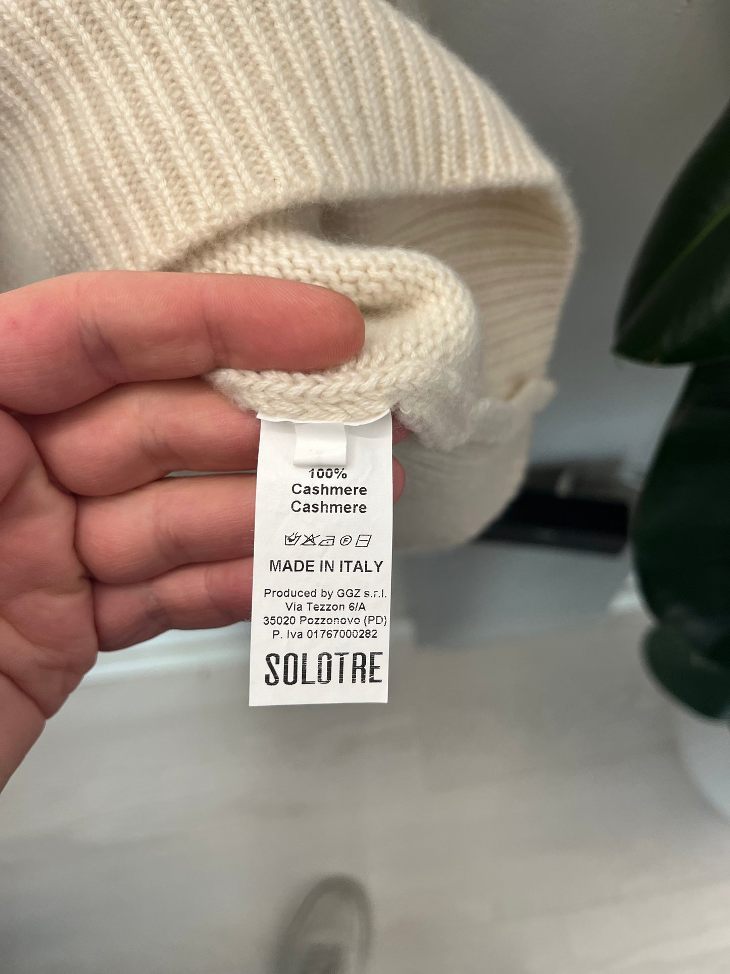 Maglione dolcevita in cashmere di Solotre