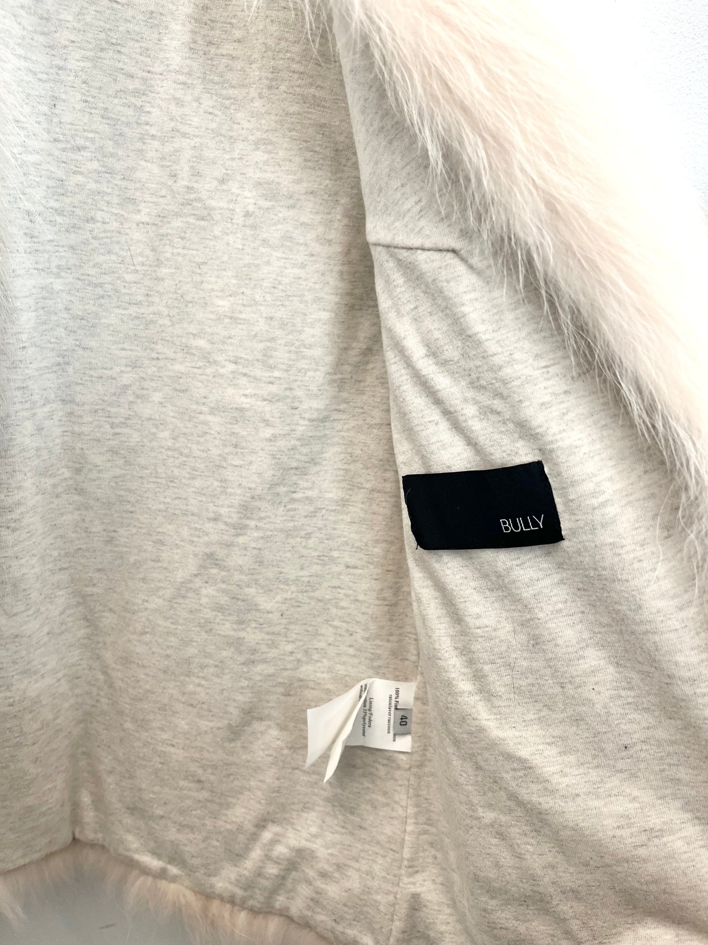 Gilet di Bully in pelliccia di procione