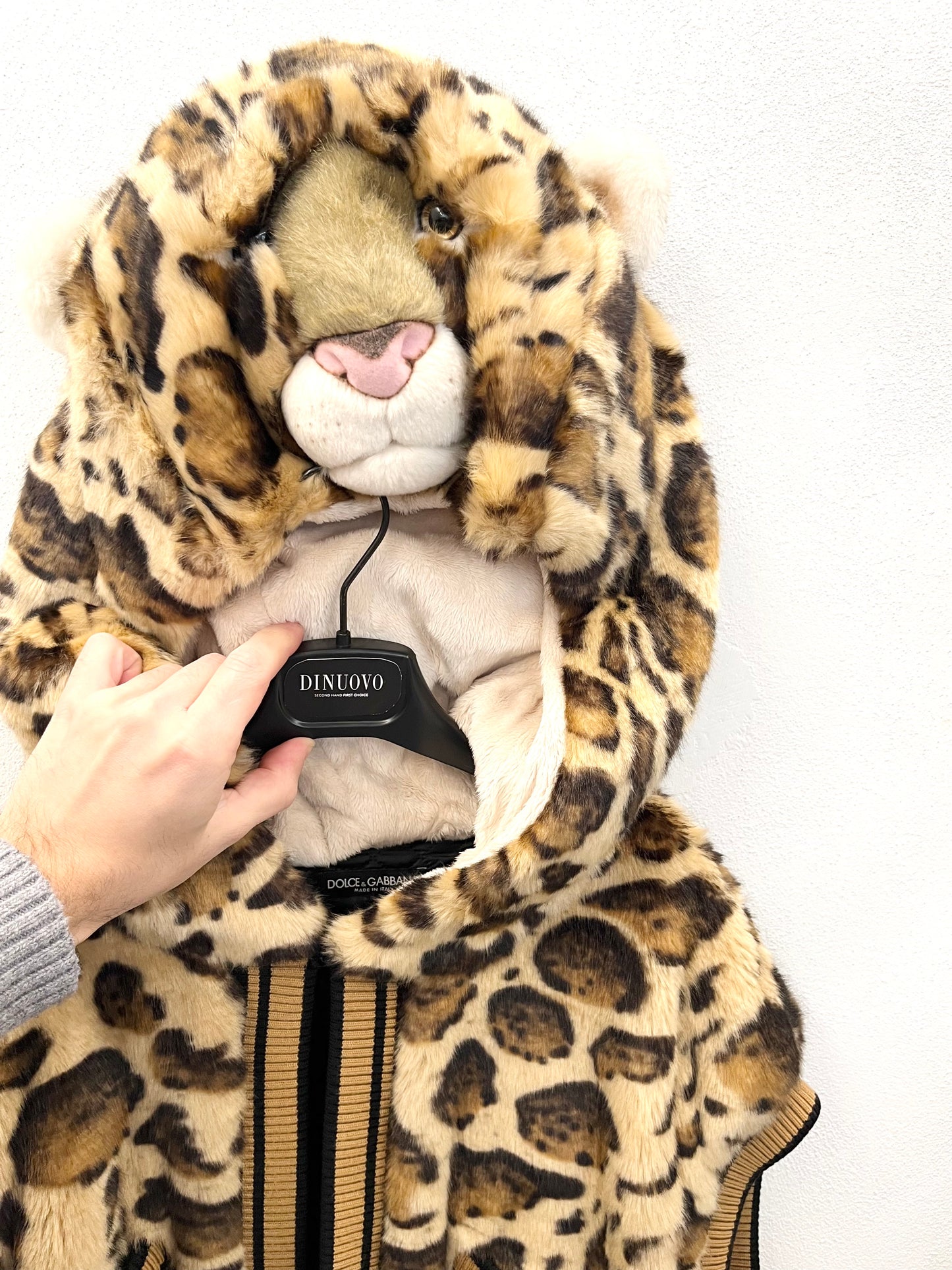 Gilet in pelliccia di Dolce & Gabbana