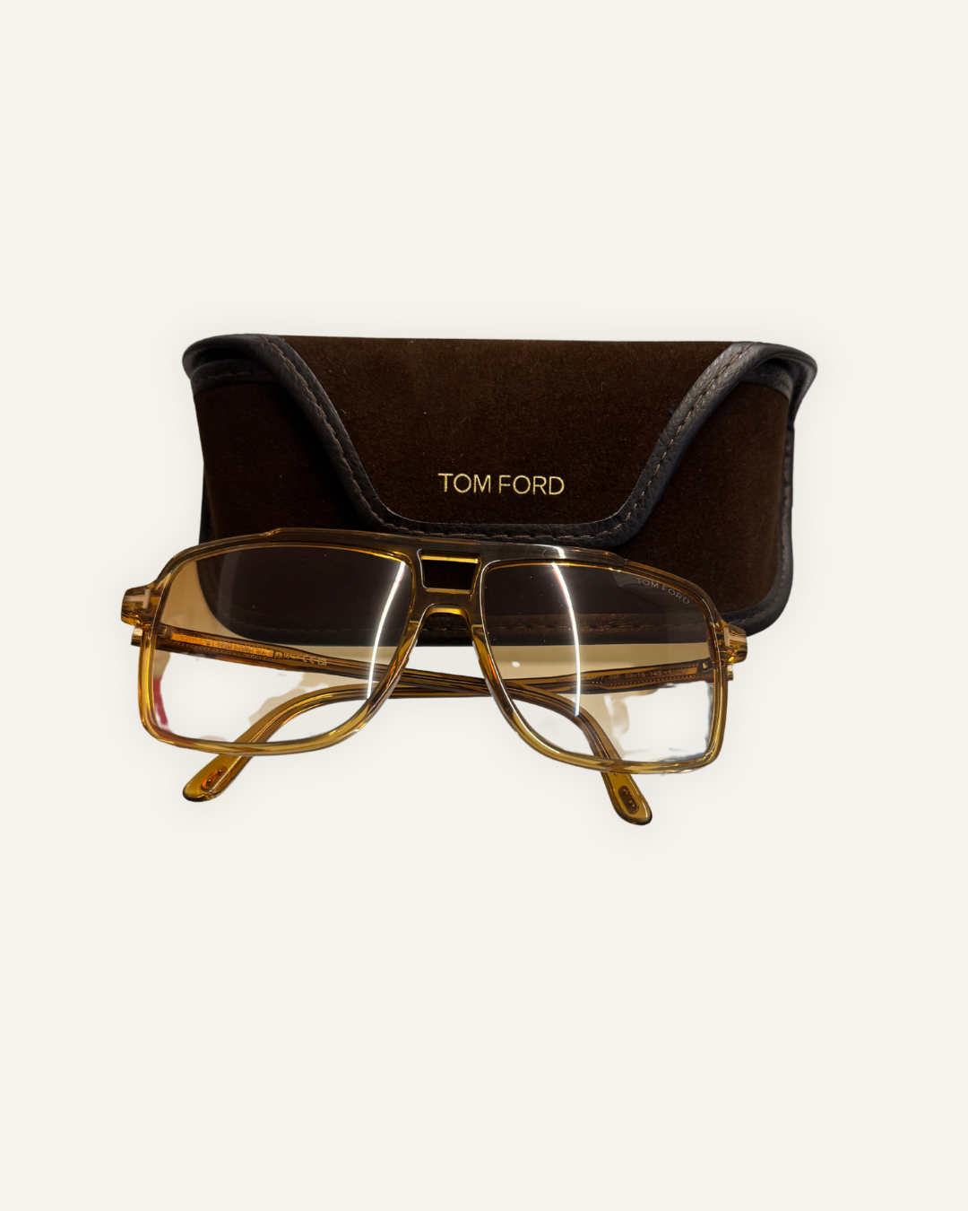 Occhiali da Sole Tom Ford Miele modello Kemp