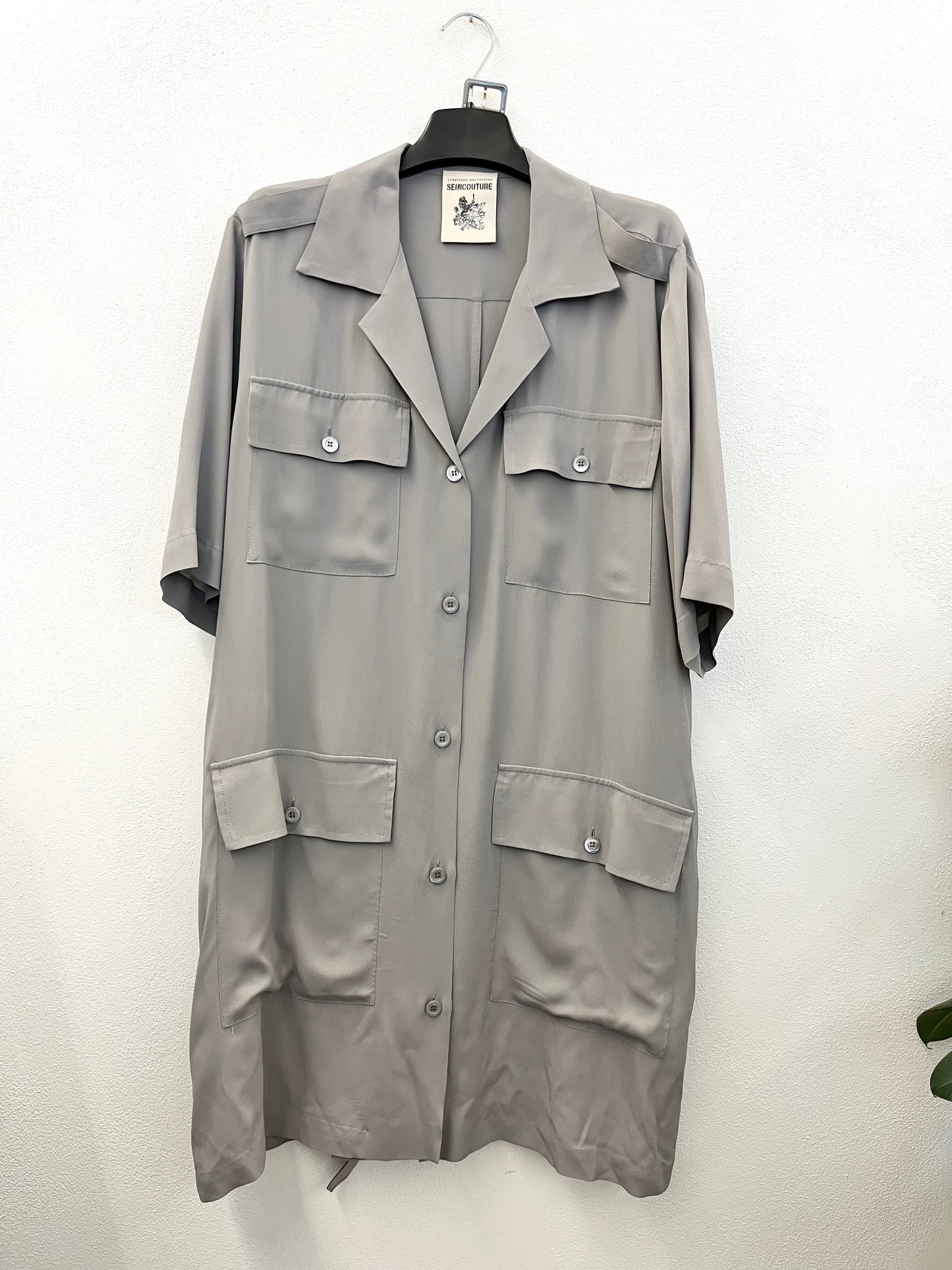 Abito di Semicouture chemisier d’ispirazione utility