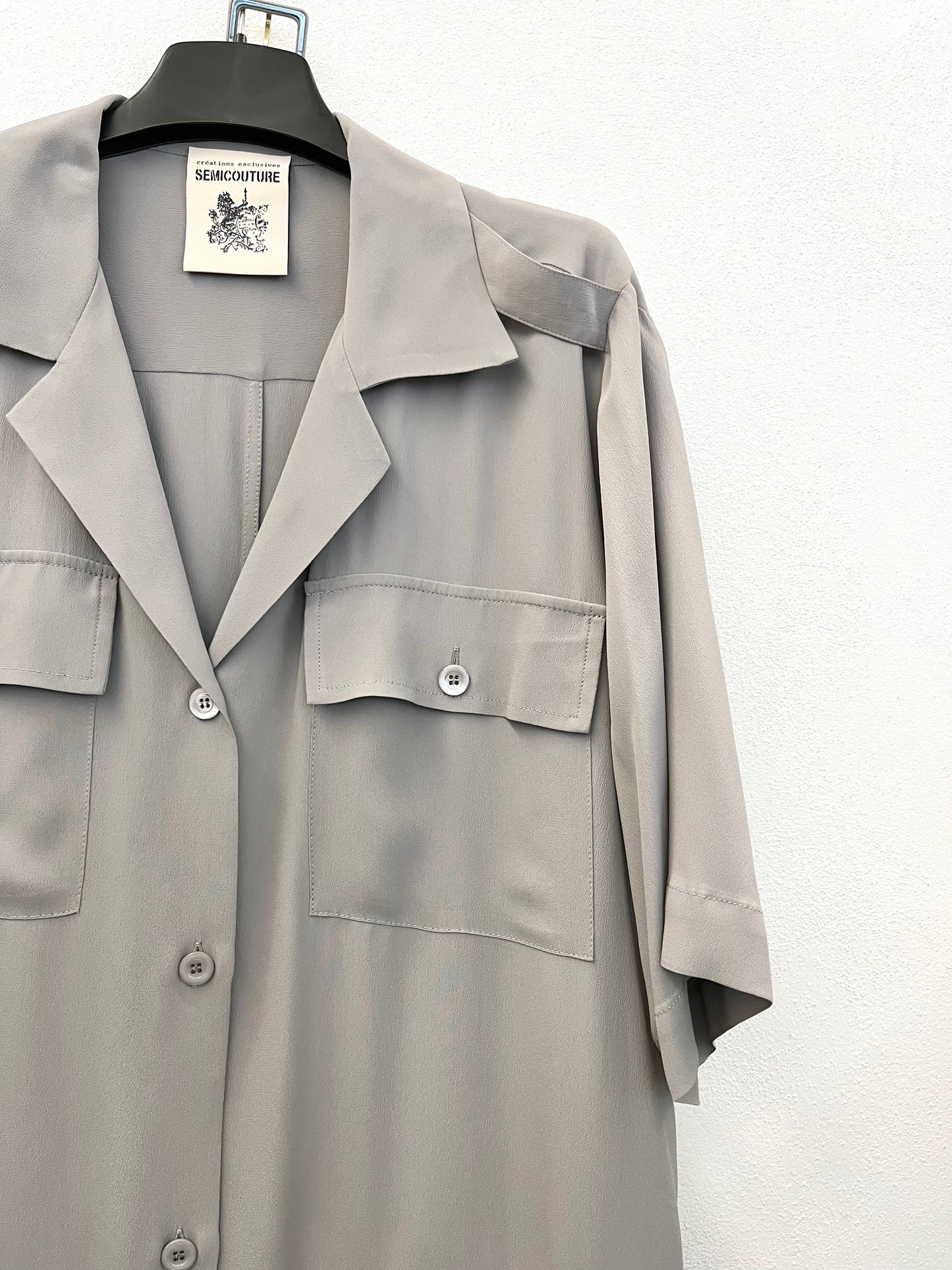 Abito di Semicouture chemisier d’ispirazione utility