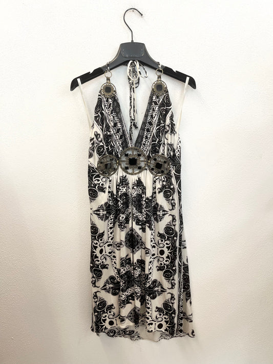 Abito di Sky corto scollo all'americana