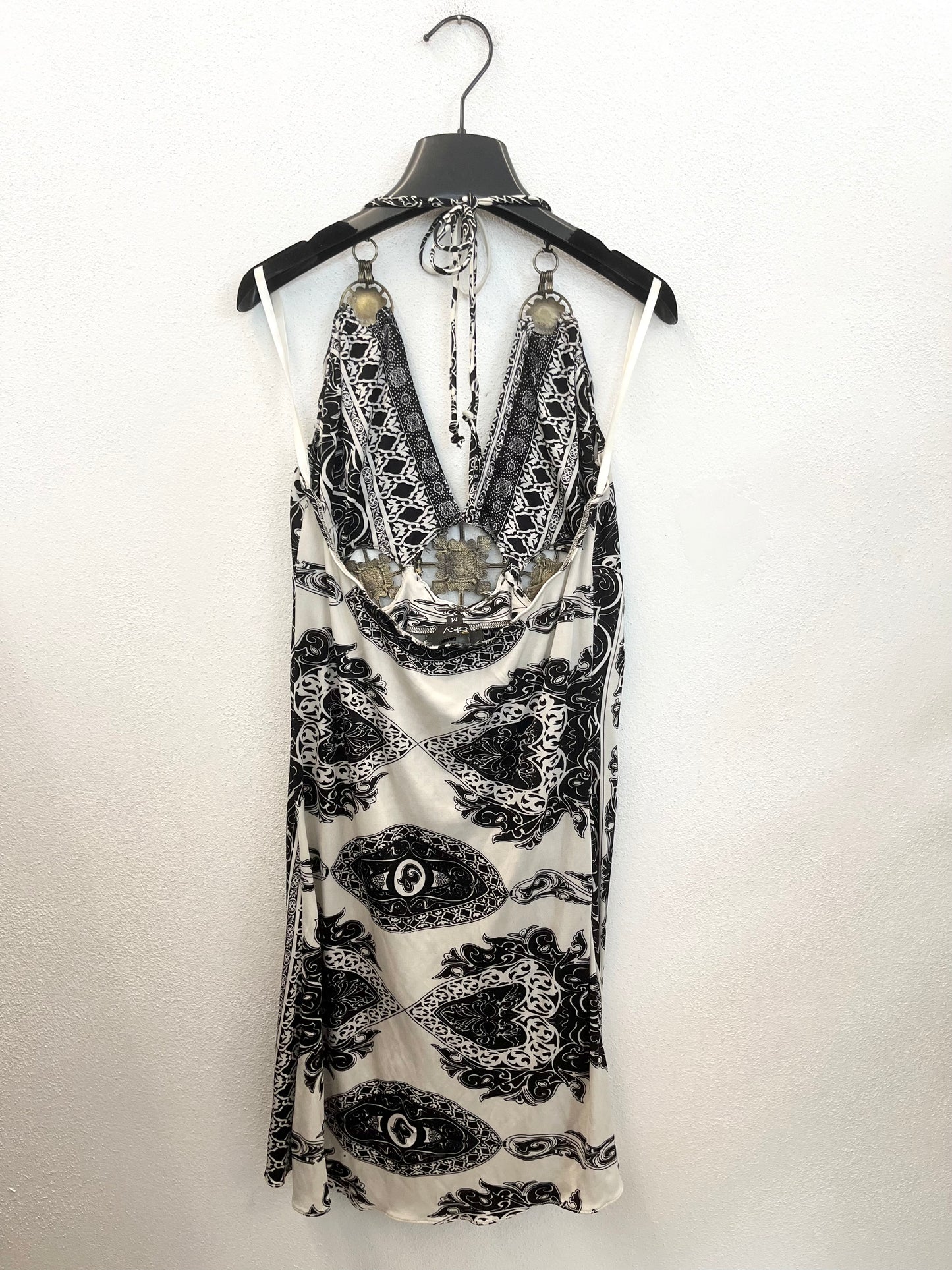 Abito di Sky corto scollo all'americana