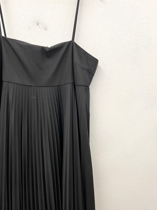 Abito Lungo di Circus Hotel Plissé Nero