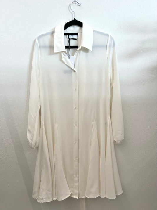 Abito di Soallure a camicia svasato avorio