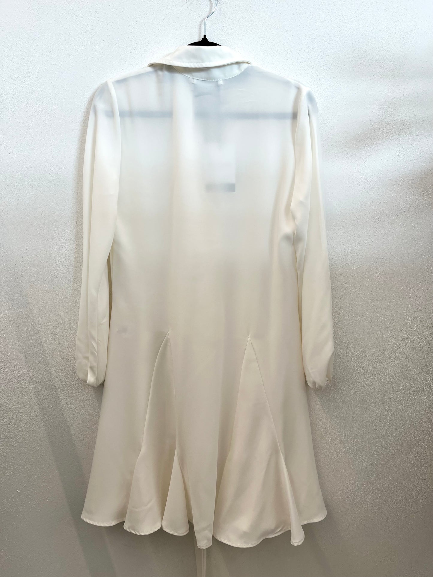 Abito di Soallure a camicia svasato avorio