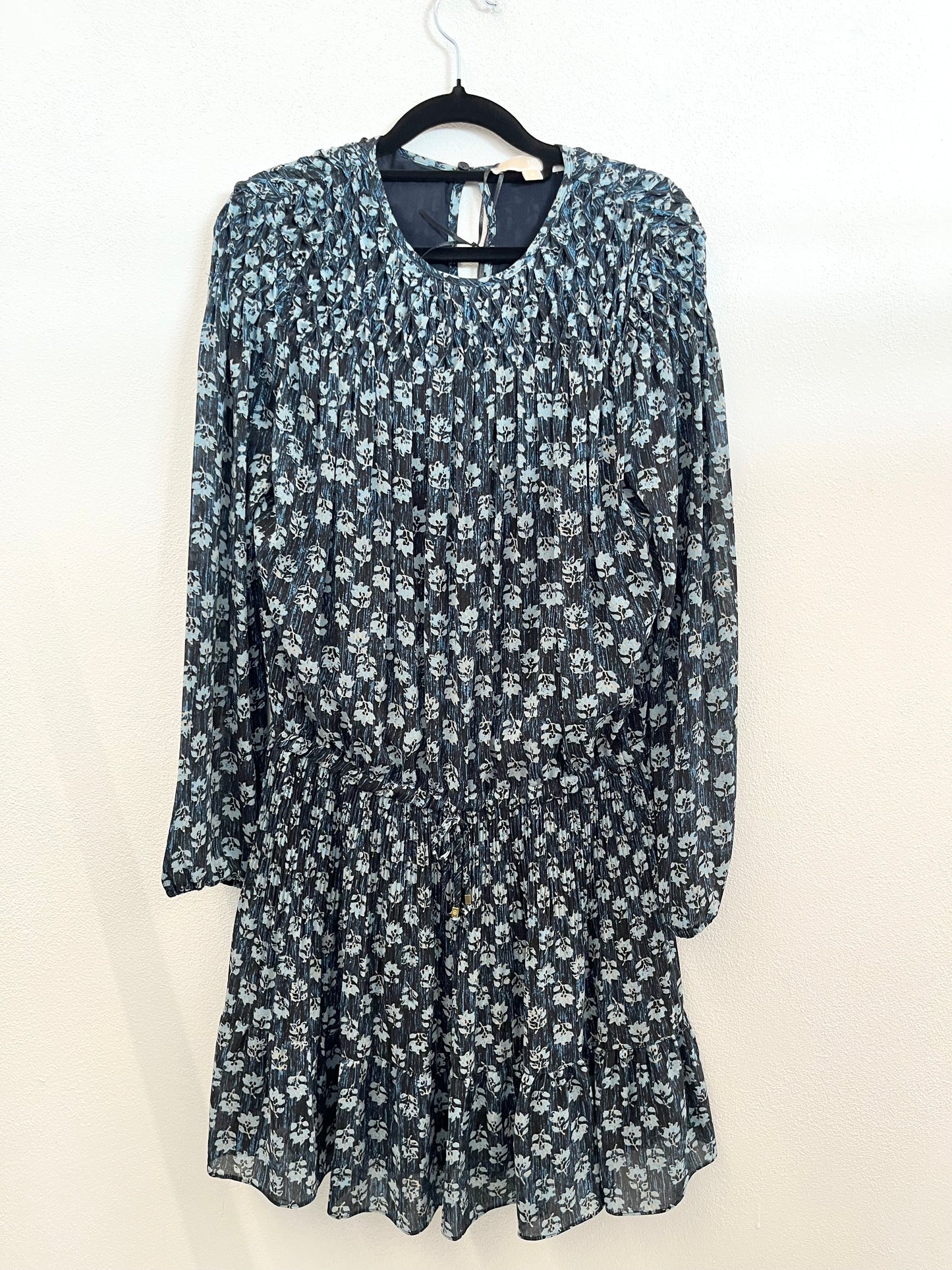 Abito di Michael Kors smock corto in chiffon a fiori