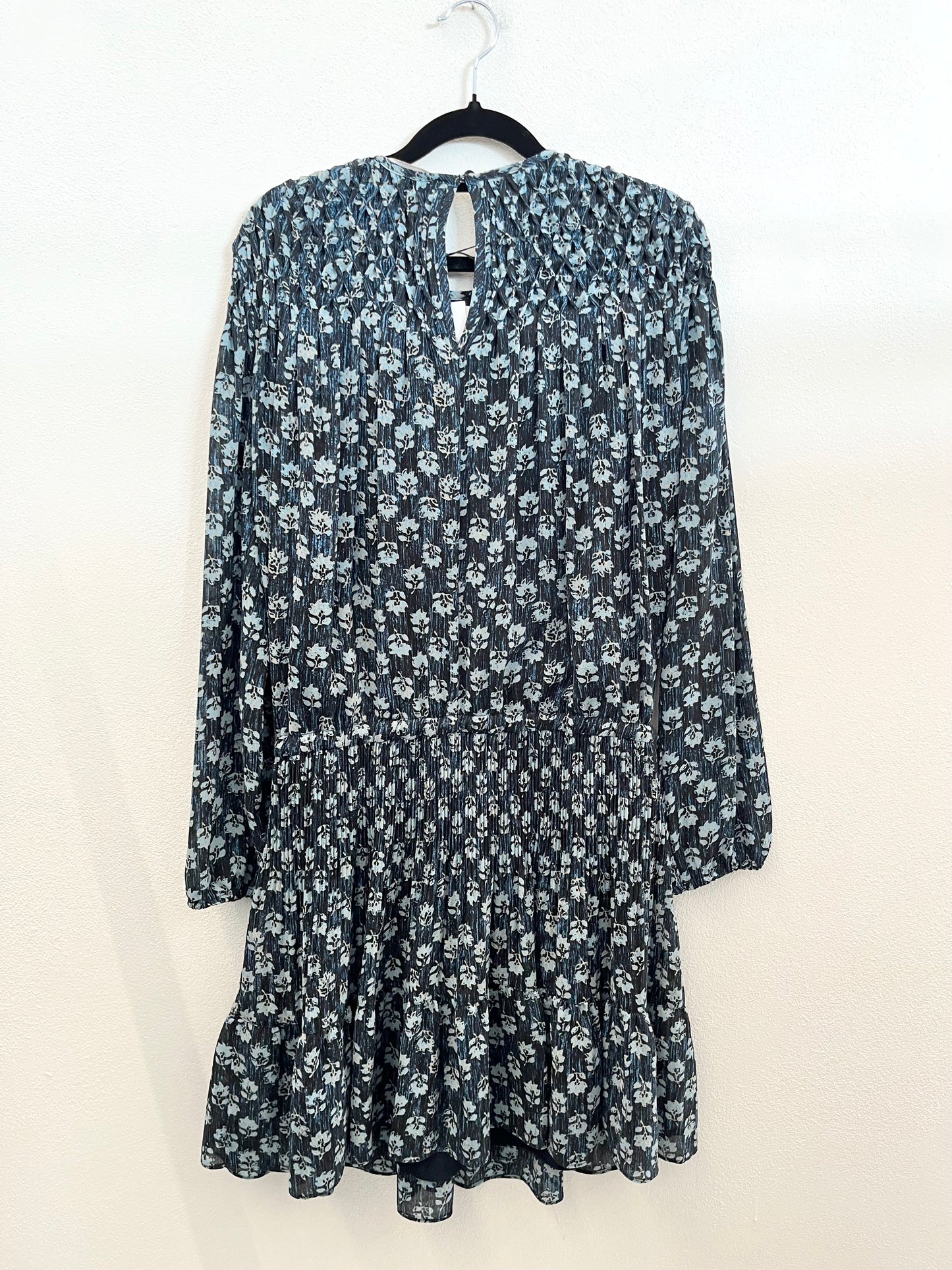 Abito di Michael Kors smock corto in chiffon a fiori