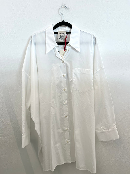 Camicia oversize di Semicouture in popeline di cotone