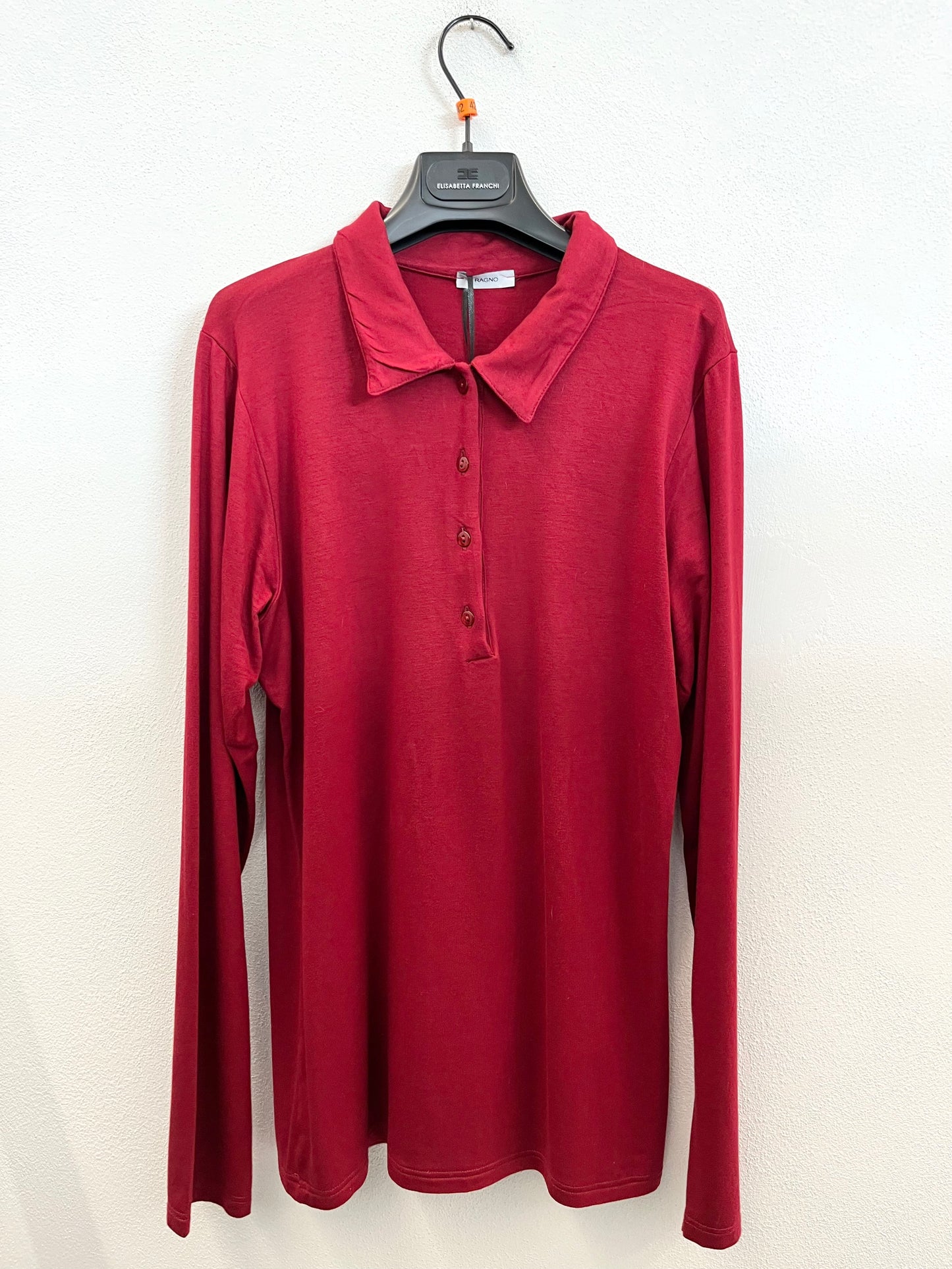 Ragno long-sleeved polo shirt