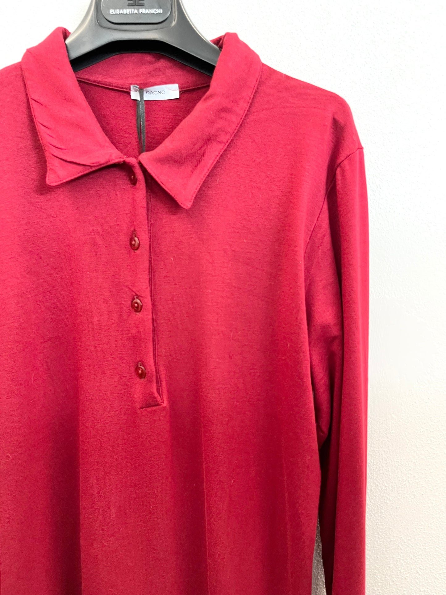Ragno long-sleeved polo shirt