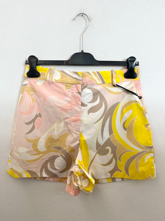 Shorts di Emilio Pucci con stampa astratta multicolore