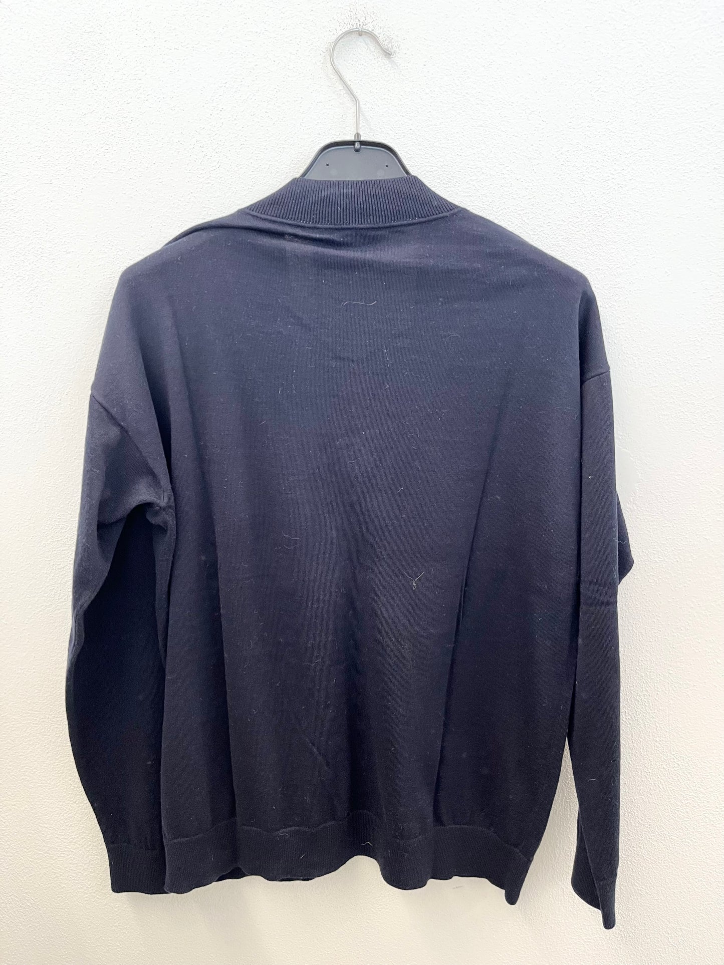 Maglione di Alpha Studio Scollo a V in Maglia Rasata