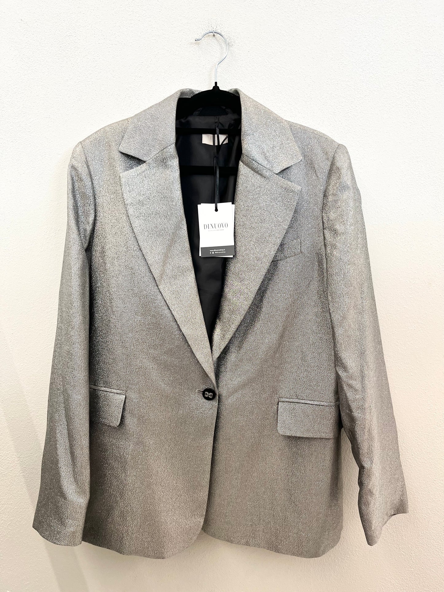 Liu Jo Sparkling Single-Breasted Blazer