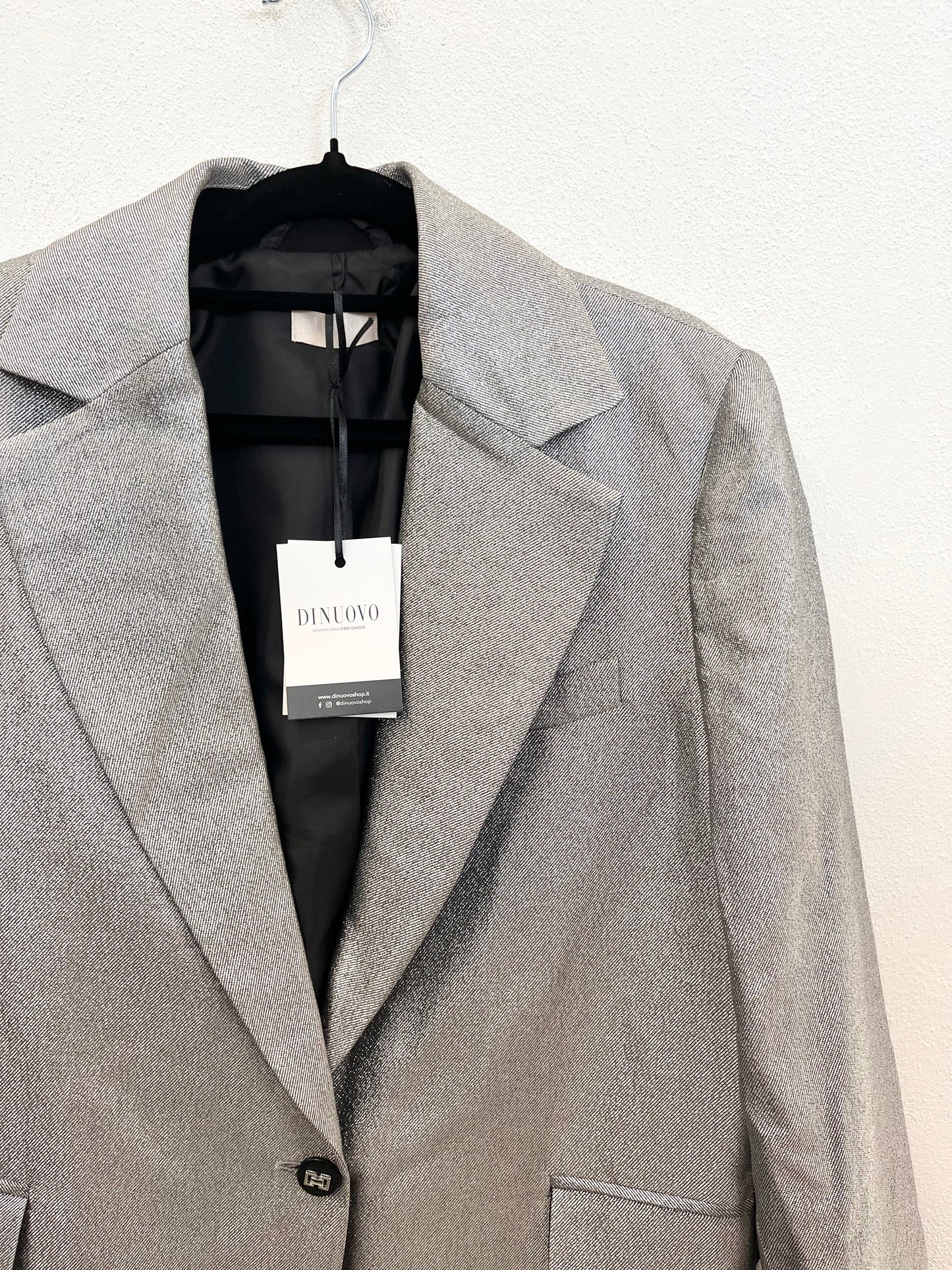 Liu Jo Sparkling Single-Breasted Blazer