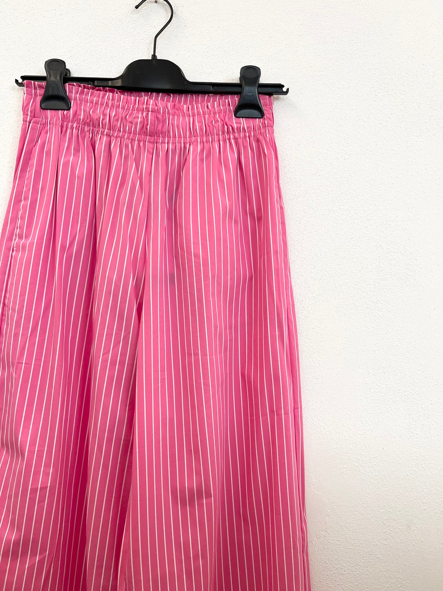 Gina Gorgeus Striped Ruffled Trousers