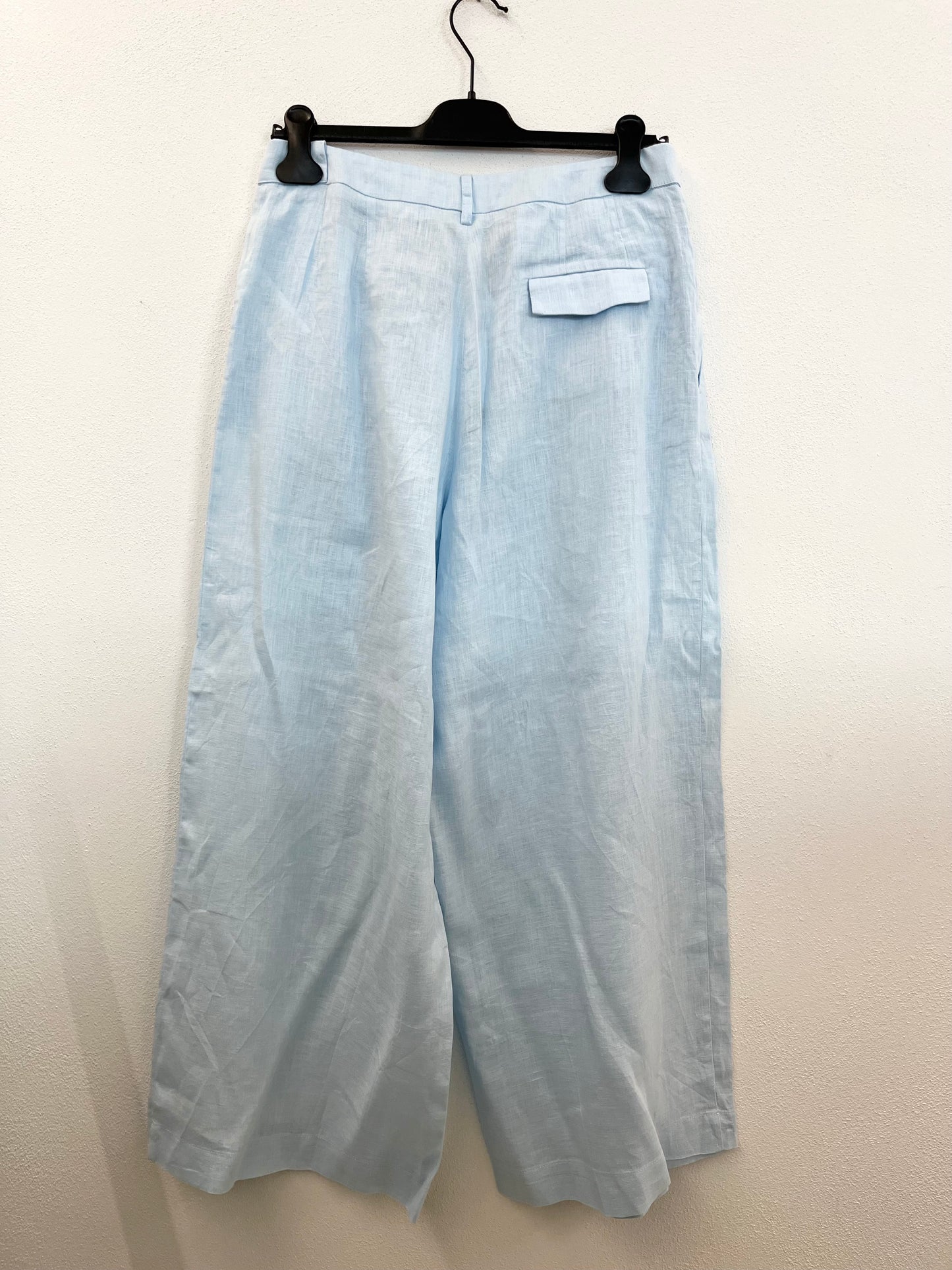 Pantaloni di Semicouture Wide-Leg in Lino