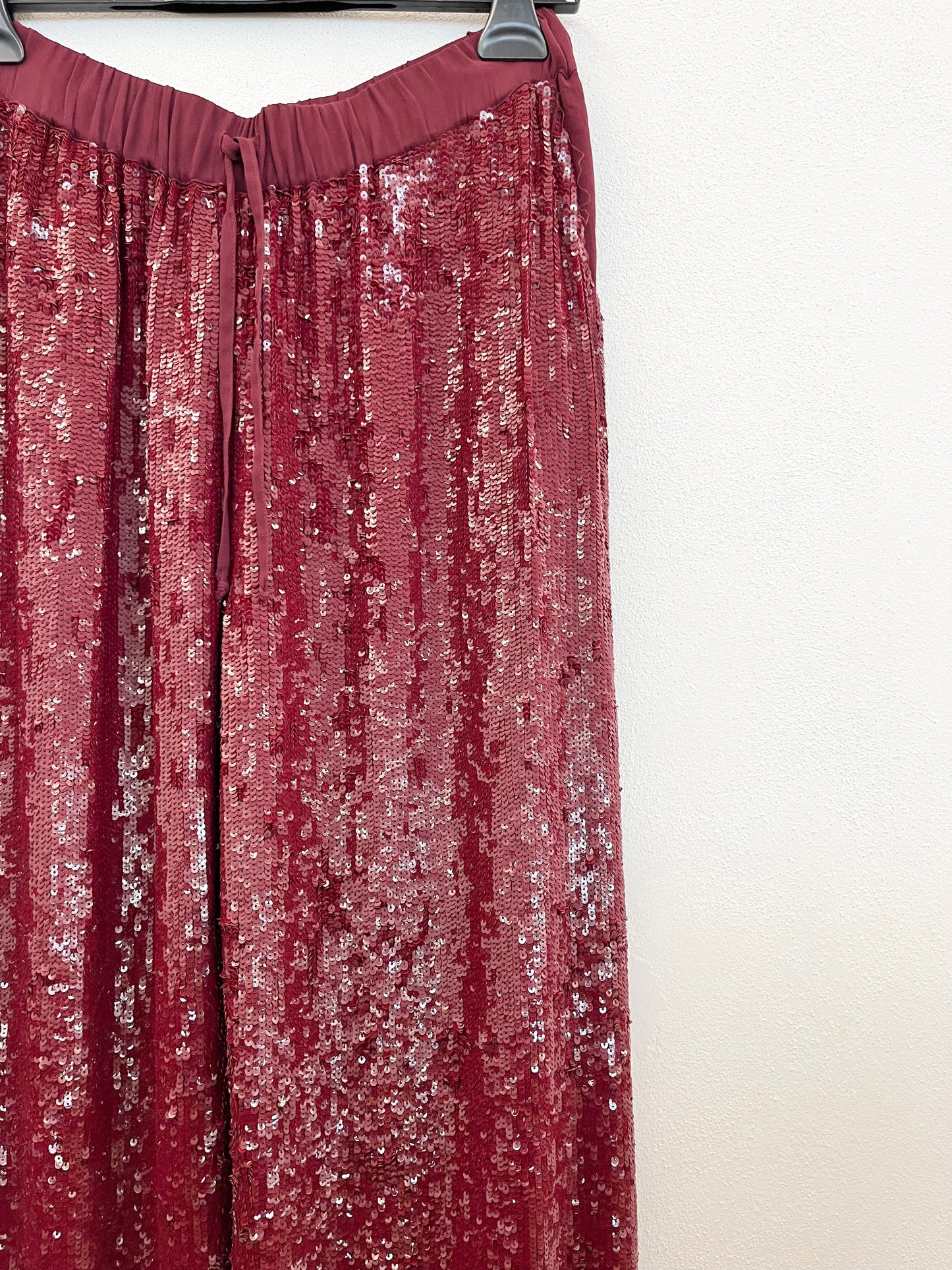 Pantalone di PAROSH Palazzo in Paillettes