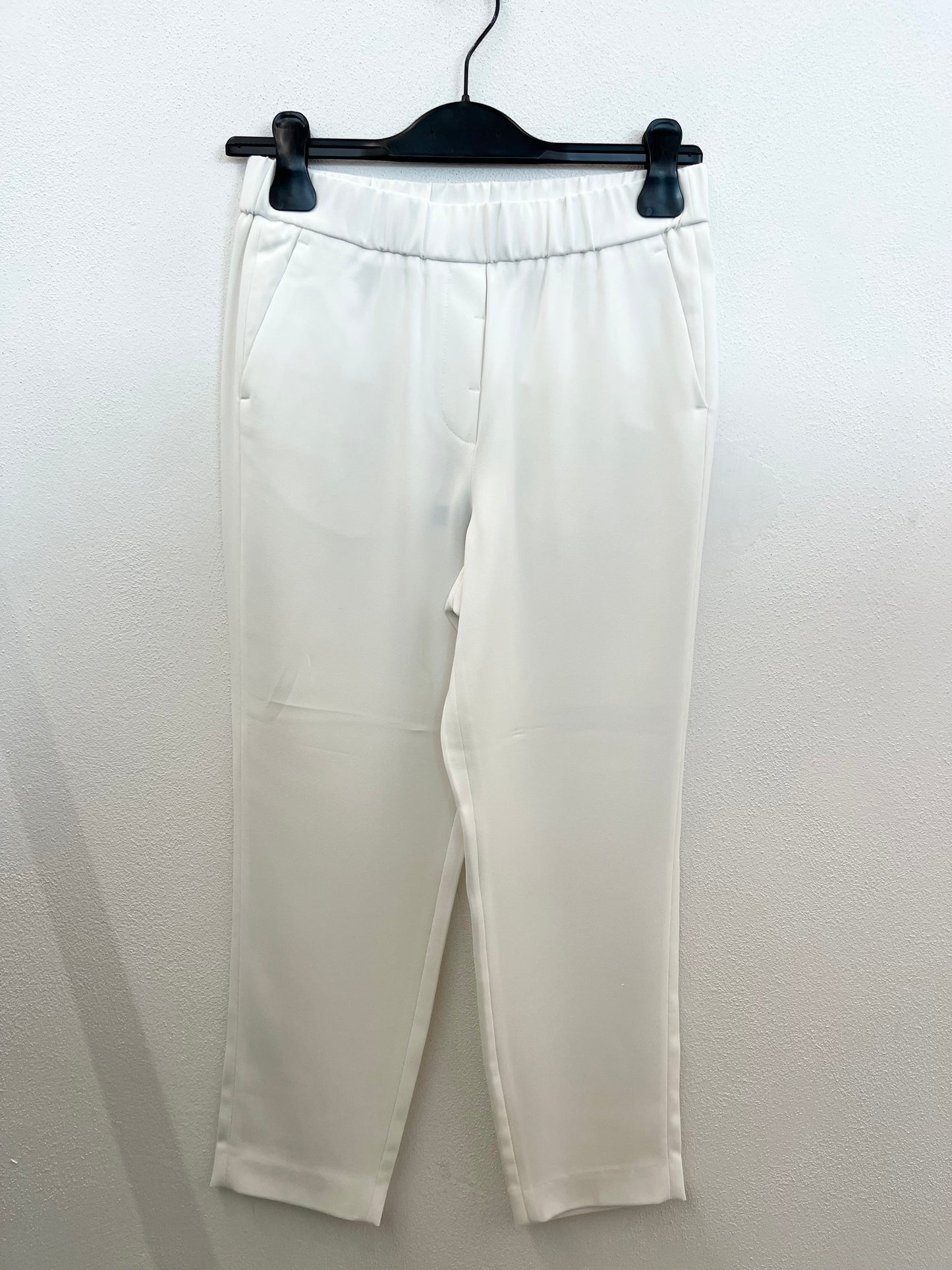 Pantalone di Peserico Bianco Soft-Touch