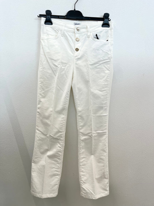 Pantalone di Liu Jo Slim-Fit con Bottoni Gioiello