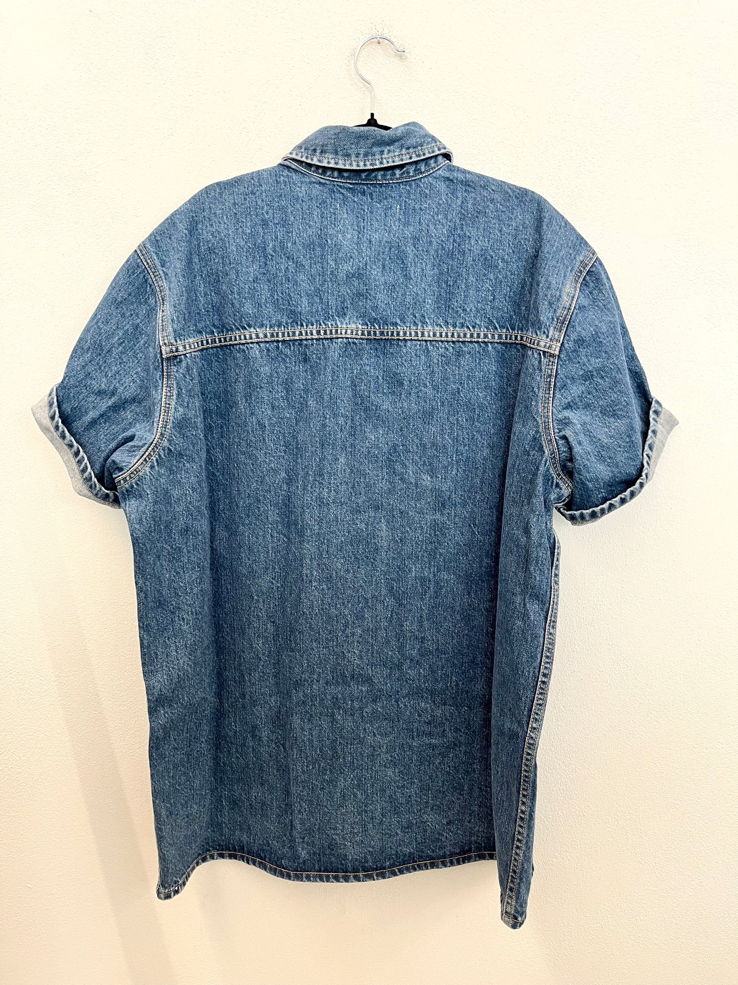 Camicia in denim di SLVRLAKE a maniche corte