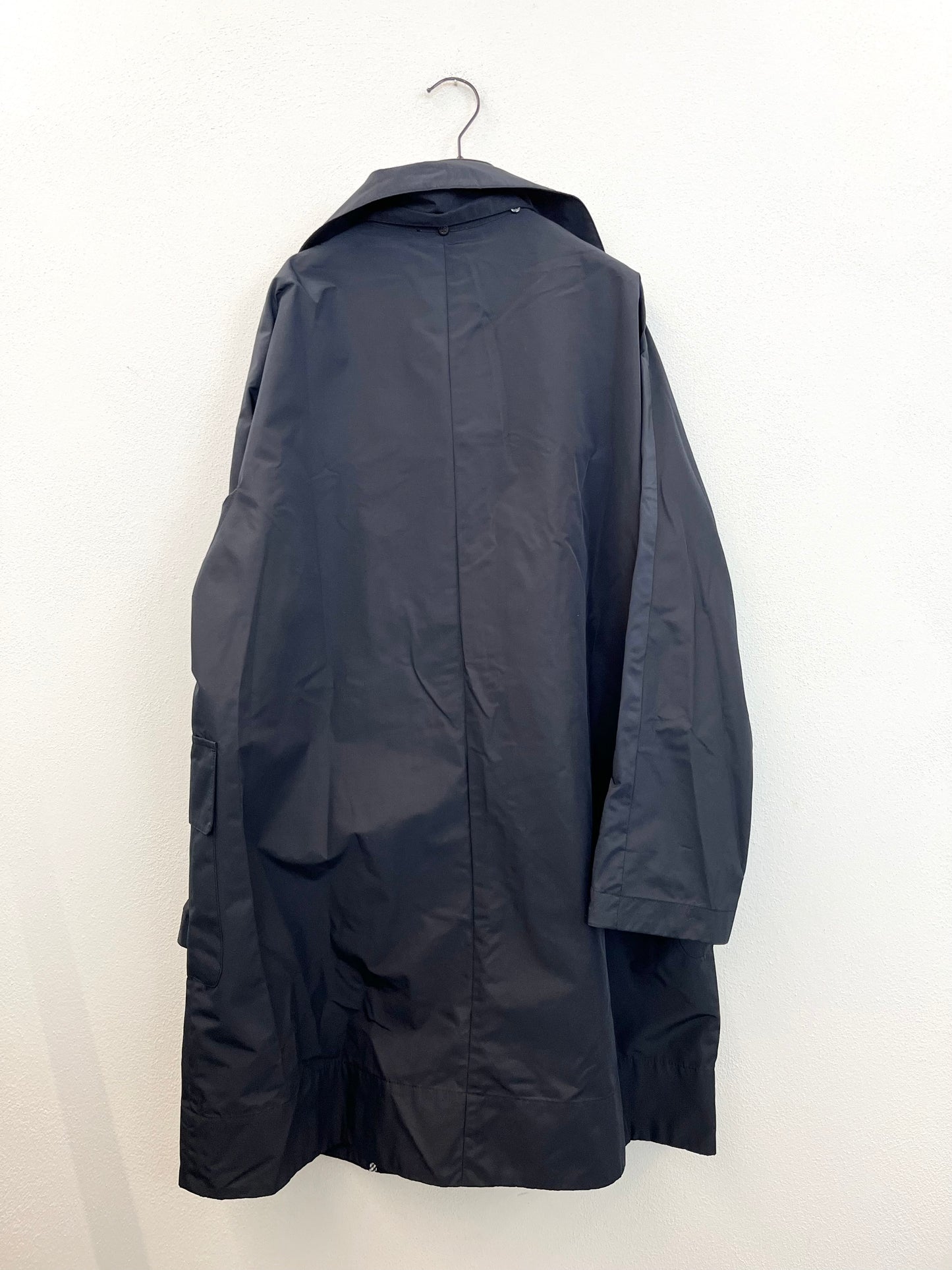 Cappotto di Semicouture a uovo antivento in tessuto tecnico