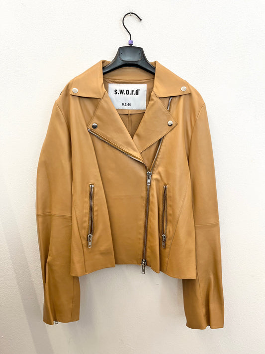 Biker jacket di SWORD in pelle