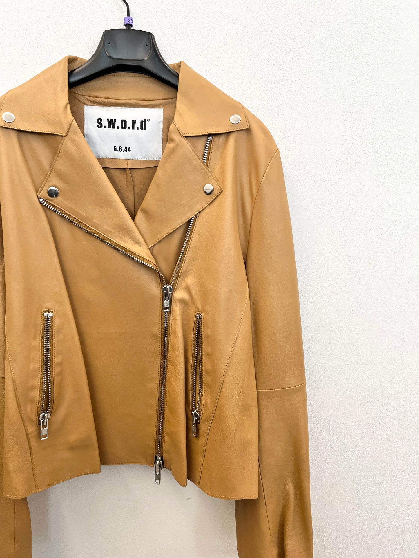 Biker jacket di SWORD in pelle