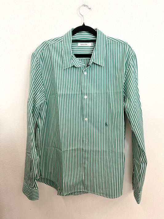 Camicia di Sporty & Rich a righe verdi